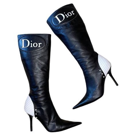 dior over knee boots|Designer Boots for Women .